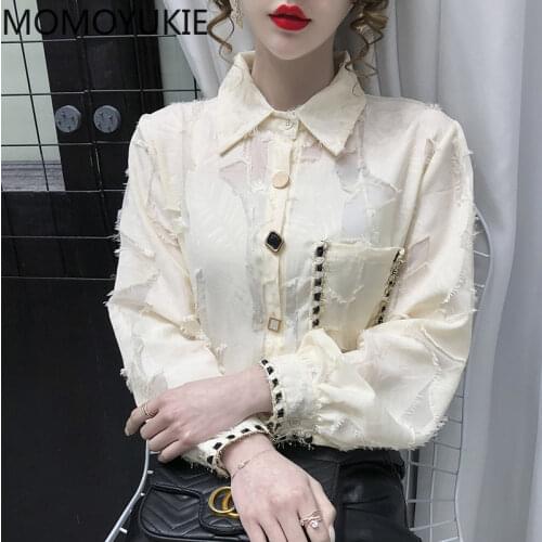 Ажурные блузки Momoyukie China At AliExpress