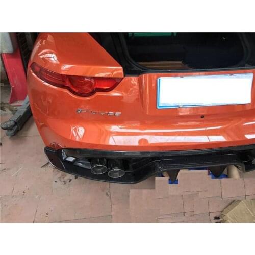 Applicable to Modified Small Surround Lip Undershirt Skirt Jaguar F-type Carbon Fiber Rear Spoiler