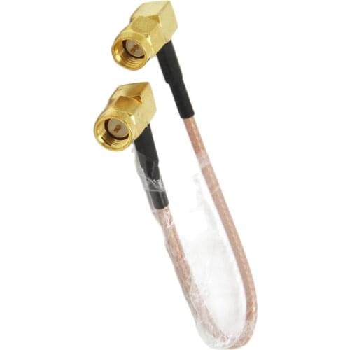 Right Angle SMA cable SMA male to SMA male 15cm RG316 cable 10pcs/lot