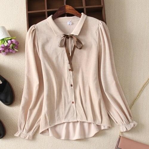 Женские хлопковые рубашки XING WEI SI China At AliExpress