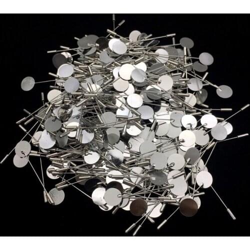 Brooch Pins Hijab Muslim Brooches Wholesale 20PCS DIY Pins Women Safety Scarf Hijab Pins