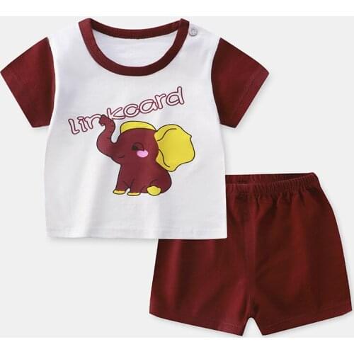 ZWF863 Boy Clothing Sets Fashion Summer T-Shirt Cartoon Children grils Clothes suits Shorts Suit for Kid Outfit Tracksuit