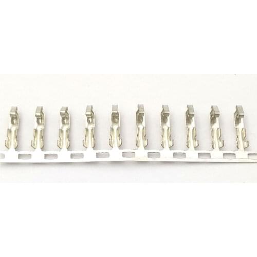 100pcs/lot 2.54mm Jumper Wire Cable Terminal for Housing KF2510 2.54mm Female Male Connector for mutiple pins Free shipping