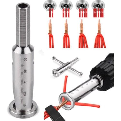 2020 Hot Sale Cable Connector Wire Twisting Tool Stripper And Twister For Power Drill Driver Brand New And High Quality