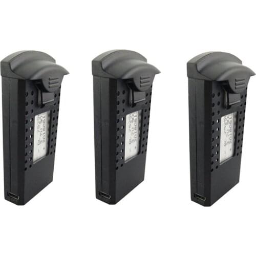 3PCS/Lot 3.7V 900mAh Battery for SG700 DM107S S169 Folding Quadcopter Spare Parts