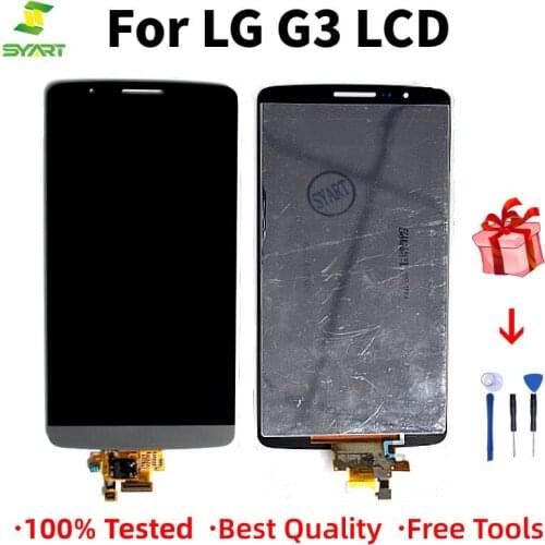 Display For LG G3 D850 D851 D855 VS985 LS990 LCD Display Touch Screen Digitizer Assembly With Frame Free Tool For LG G3 Screen