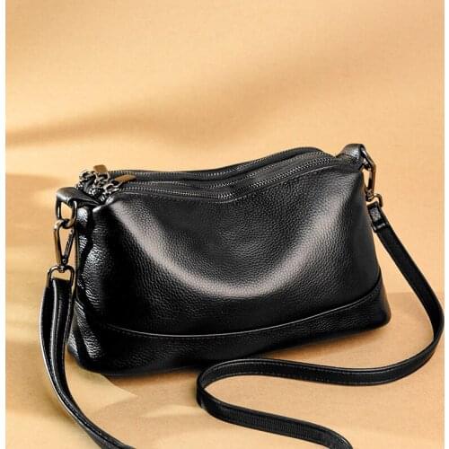 Designer Natural Leathe Women Shoulder Bags High Quality Soft Cowhide Fashion Handbags Womens bag Luxury Female Messenger Totes