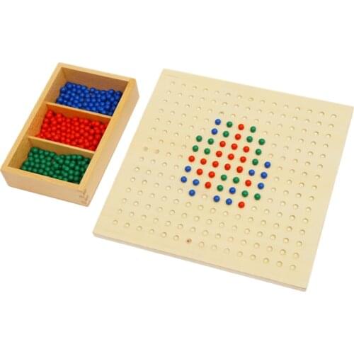 Small Patterns for Square Root Elementary Montessori Materials Wooden Math Toys Early Educational Toys for Kids 6~12Years Old