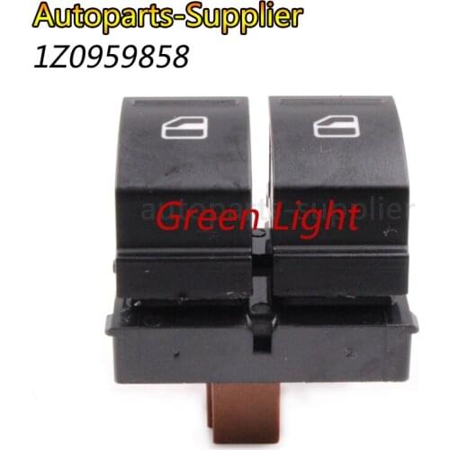 2pcs 1Z0959858 New Master Electronic Window Control Switch for SKODA YETI FABIA MK2 OCTAVIA 2 ROOMSTER 1Z0 959 858
