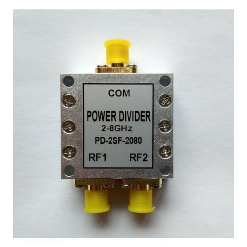 SMA, 2-6g, 2-8g high frequency 1 / 2 power divider, WiFi 2.4G, 5.8gsma microstrip power divider