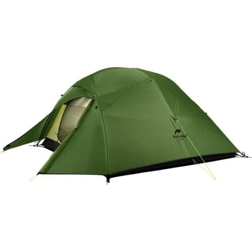 Cloud Up Series 20D Nylon Ultralight Camping Tent Waterproof Wind-proof HikingTent For 3 Person NH18T030-T Naturehik