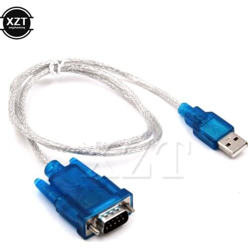 USB 2.0 RS232 COM Port Serial 9 pin DB9 Cable Adapter Support Windows7 Adapter high quality new