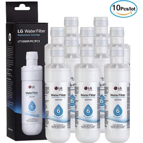Replace LG LT1000P, ADQ74793501, ADQ74793502, MDJ64844601, Kenmore 46-9980, 9980 refrigerator filter (10 packs)