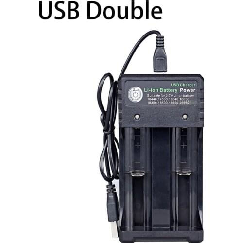 18650+16340 battery Charger for Green Laser 303