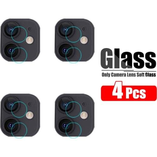 4 Pcs Back Camera Len Protective Glass For iPhone XR 11 12 Pro Max X SE 2020 Protectors Film On For iPhone XS Max 6 6S 7 8 Plus