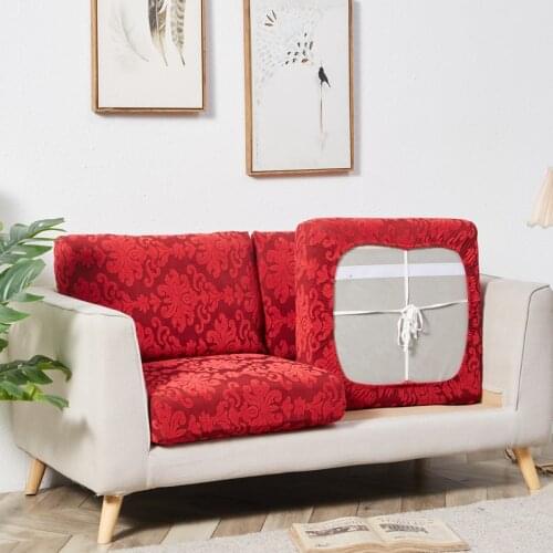 Jacquard high quality Sofa Seat Cushion Cover Furniture Protector for Pets Kids Stretch Washable Removable Slipcover