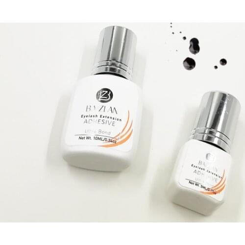 1-2s Dry Keeping 8-10weeks Ultra Bond Eyelash Extension Adhesive Glue Black Slight Odor Lash Glue Non- irritating Eye Lash Glue