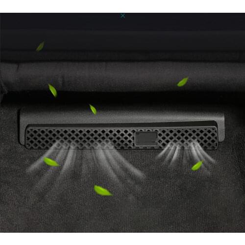 2Pcs For AUDI A4 B9 8W 2016 2017 2018 Under Seat Floor Rear AC Heater Air Conditioner Duct Vent Cover Grill Outlet Protective
