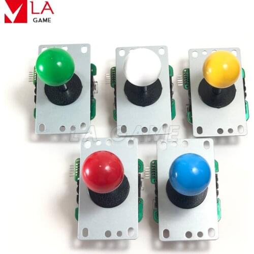 2 pcs arcade joystick arcade cabinet diy kit 4/8 way fighting stick part arcade kit pandora arcade console