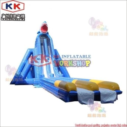 Even Club Water park giant shark inflatable water slide, Inflatable giant slide for fun