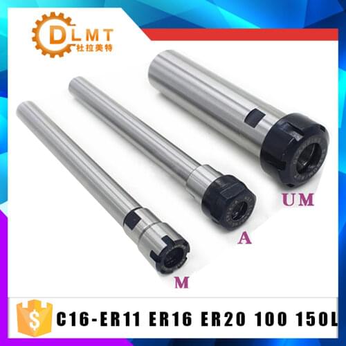 C16 ER11 C16 ER16 C16 ER20 100L 150L Collet Chuck Holder CNC Milling Powerful Clamping Force
