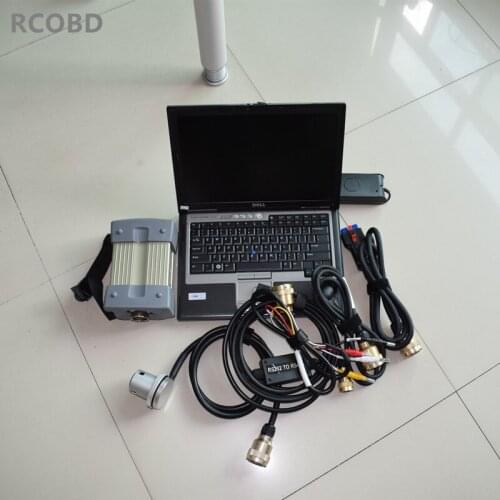 MB STAR C3 for dell d630 laptop software hdd 120gb all cables full set ready to use star diagnose for cars
