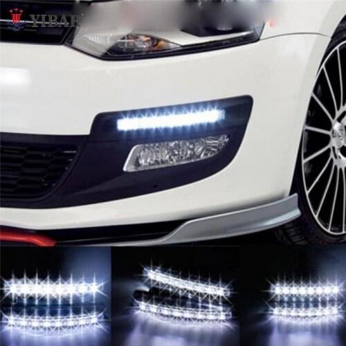 8 LED Daytime Running Light Cars DRL The Fog Driving Daylight Head Drl Lamps For Automatic Navigation Lights Singnal Lamp