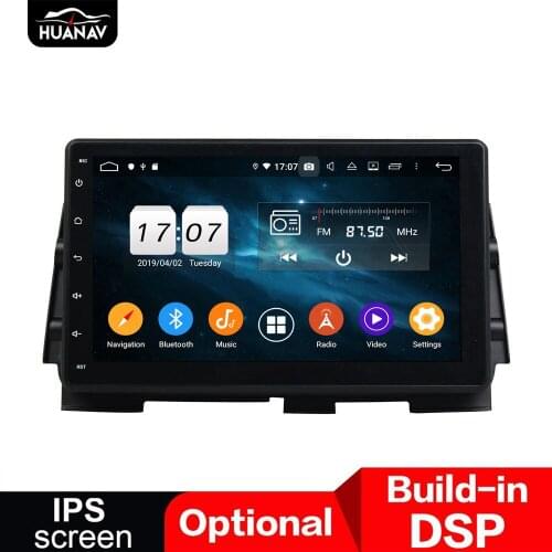 DSP Android 9.0 GPS Navigation Car DVD player for Nissan Kicks 2016-2018 auto radio stereo player head uint multimedia 4+64GB