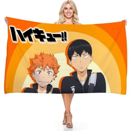Cartoon volleyball boy double-sided flannel blanket household air-conditioning blanket airplane blanket travel portable warmth