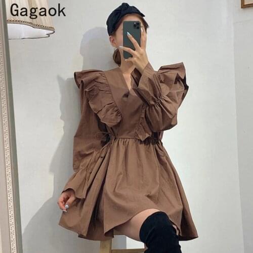 Летние платья с рукавами Gagaok China At AliExpress