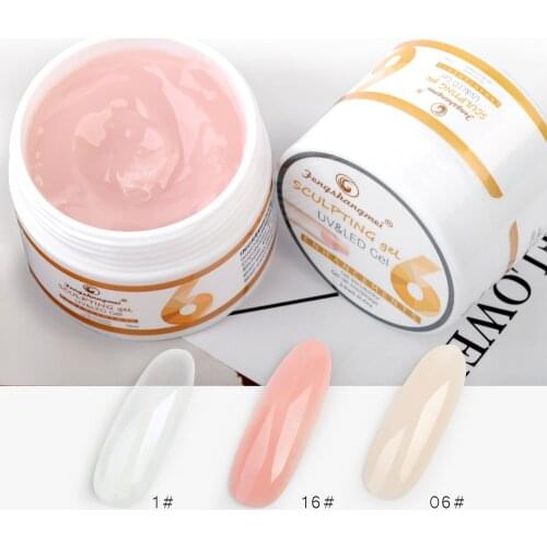 Fengshangmei 15ml Builder Gel 18 Colors Gel for Building Nails 3D Thick Gels for Nail Extensions