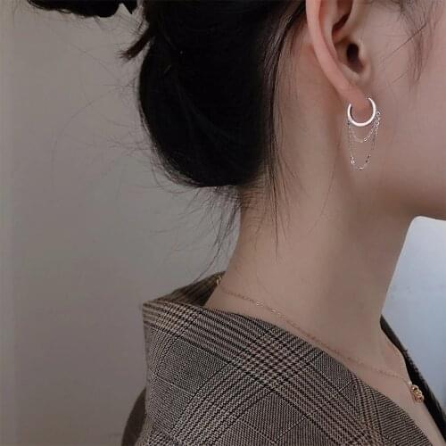 Circle Hoop Earrings for Women Round Earring Fashion Jewelry Accessries