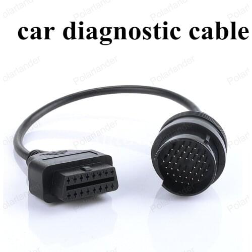 Hot sell Truck IVECO OBD2 Diagnostic Adapter For Iveco 38 Pin Heavy Duty Extension Cable