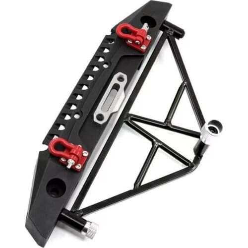 Metal Rear Bumper for 1/10 TRX4 SCX10 90046 Anti-collision Protective Bar Frame