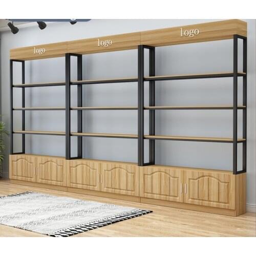 Shelf display shelf shelf container store toy bag light luxury beauty salon cosmetics cabinet product display cabinet
