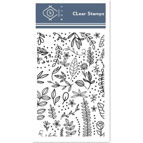 11x16CM butterfly garden transparent seal clear stamps silicone seal roller stamps DIY scrapbook album / card production