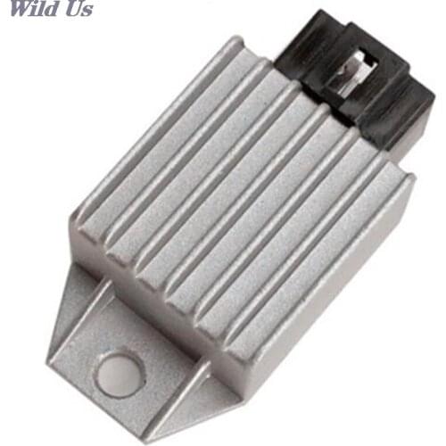 Motorcycle Voltage Regulator Rectifier 4Pin fit for Buggie with GY6 50cc 125cc 150cc Moped Scooter