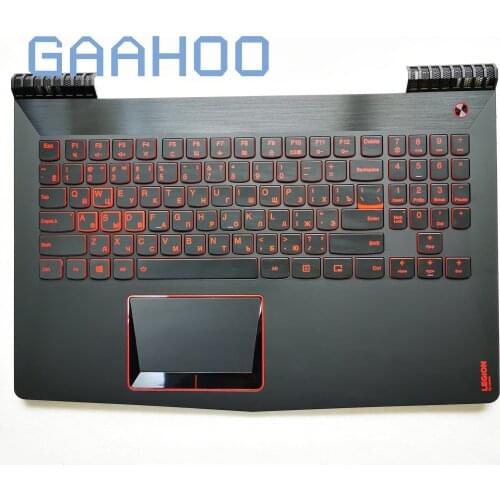 RU Russian Backlit keyboard case For lenovo Legion R720 Y520 R720-15IKB Palmrest COVER UPPER CASE w/ RED keyboard and touchpad