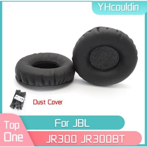 YHcouldin Earpads For JBL JR300 JR300BT Headset Leather Ear Cushions Replacement Earpads