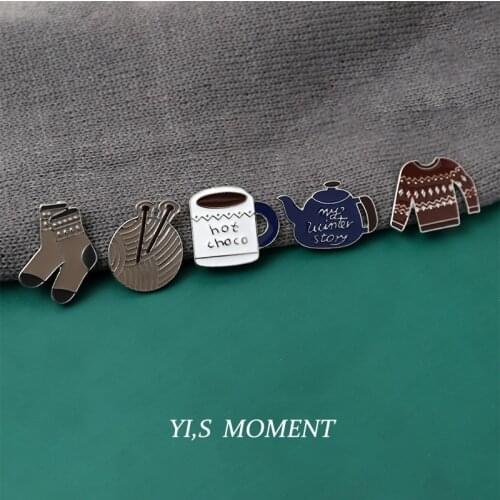 YI'S MOMENT Children's Brooches For Clothes