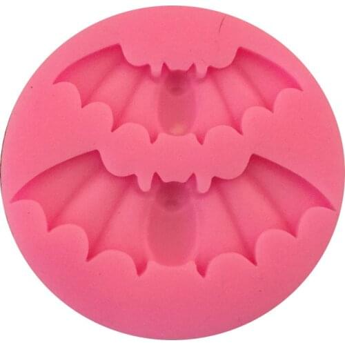 1PCS Food-grade Silicone Mold Fondant Tool For Cake Decorating Silicone Soap Mold Cake Mold Bats Bakeware E722