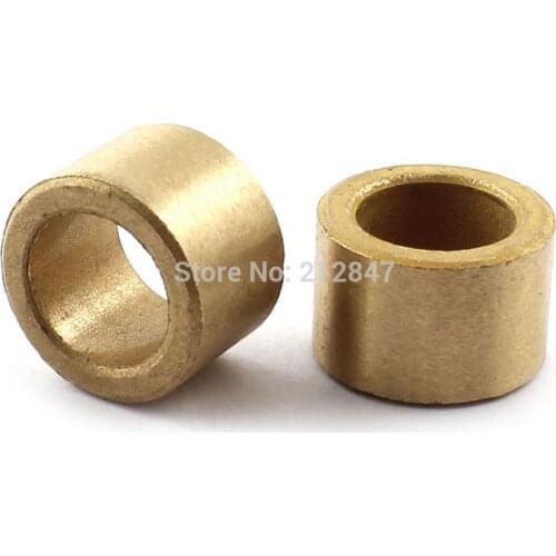 2PCS Oil Impregnated Sintered Bronze Bushing 12mm Bore x 18mm OD x 12mm Long