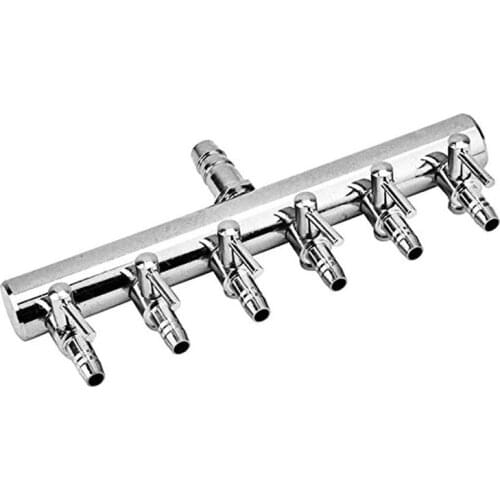 Aquarium Air Flow Splitter Fish Tank Air Control Valve Oxygen Distributor Fish Tank Air Pump Accessories 6 Way