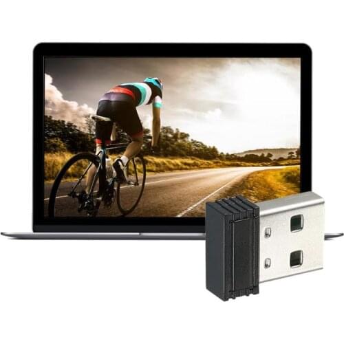 ALLOYSEED Mini ANT+ Dongle ANT+ USB Stick Adapter 5 meters Transmission range for Garmin Zwift Wahoo Bkool for cycling