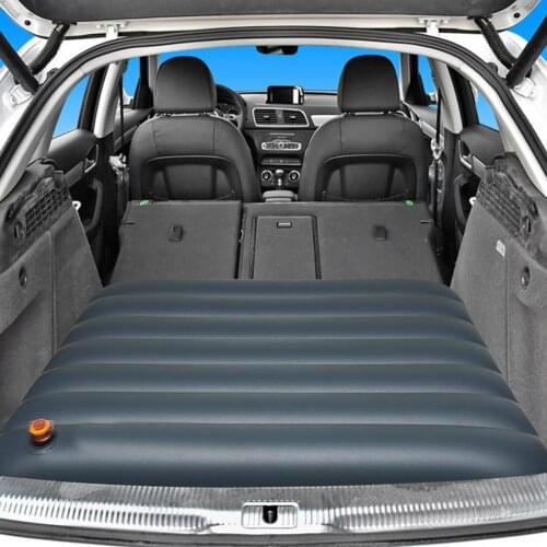 Car Inflatable Mattress Portable Travel Camping Air Bed Foldable Multifunction Trunk SUV Cars Gap Air Cushion Interior Accessory