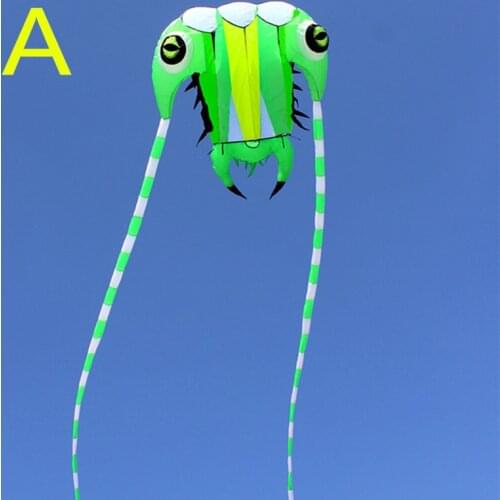 Free shipping high quality new trilobites kite nylon outdoor toys flying soft kites for adults octopus kites reel cometa kartal