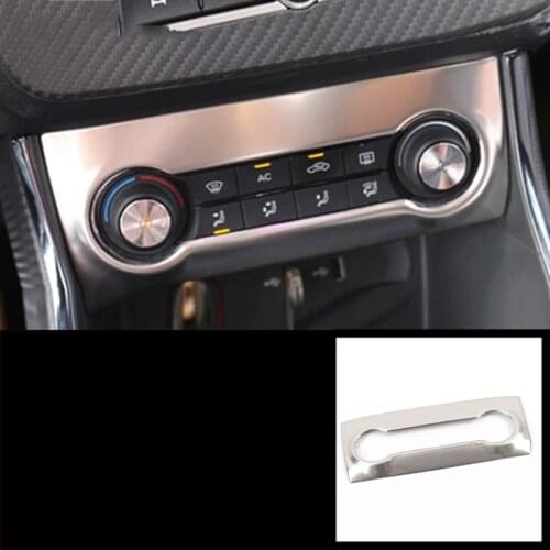 Car Center Air Conditioning Control Knob Frame Cover trim for Mg Zs Ev 2017 2018 2019 2020 2021 Accessories Auto Parts 2022