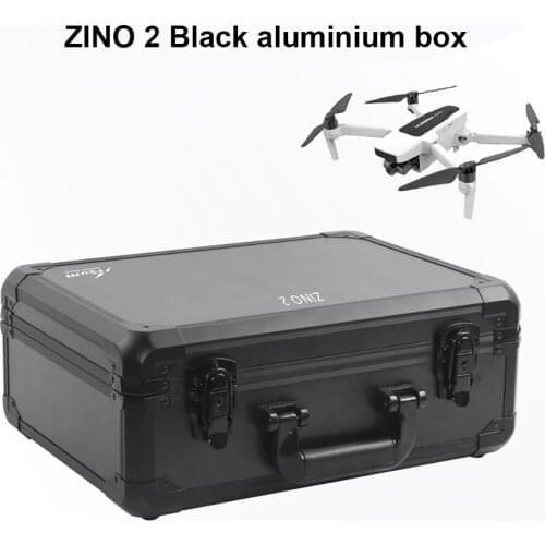 Hubsan ZINO 2 uav storage case waterproof aluminum case dirt resistant suitcase shockproof protective case accessory pack
