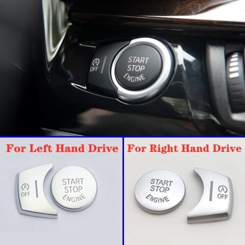 Car Start Stop Engine Button Decoration Cover For BMW X3 X4 X5 X6 F15 F16 F25 F26