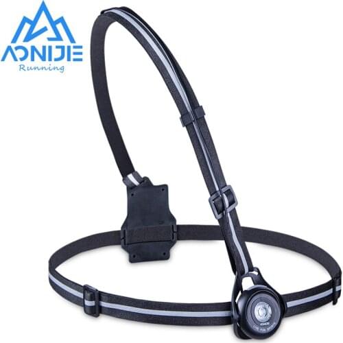 AONIJIE Running Lights Adjustment Chest Lamp Flashlight USB Charging Waterproof For Outdoor Camping Hiking Cycling E4303
